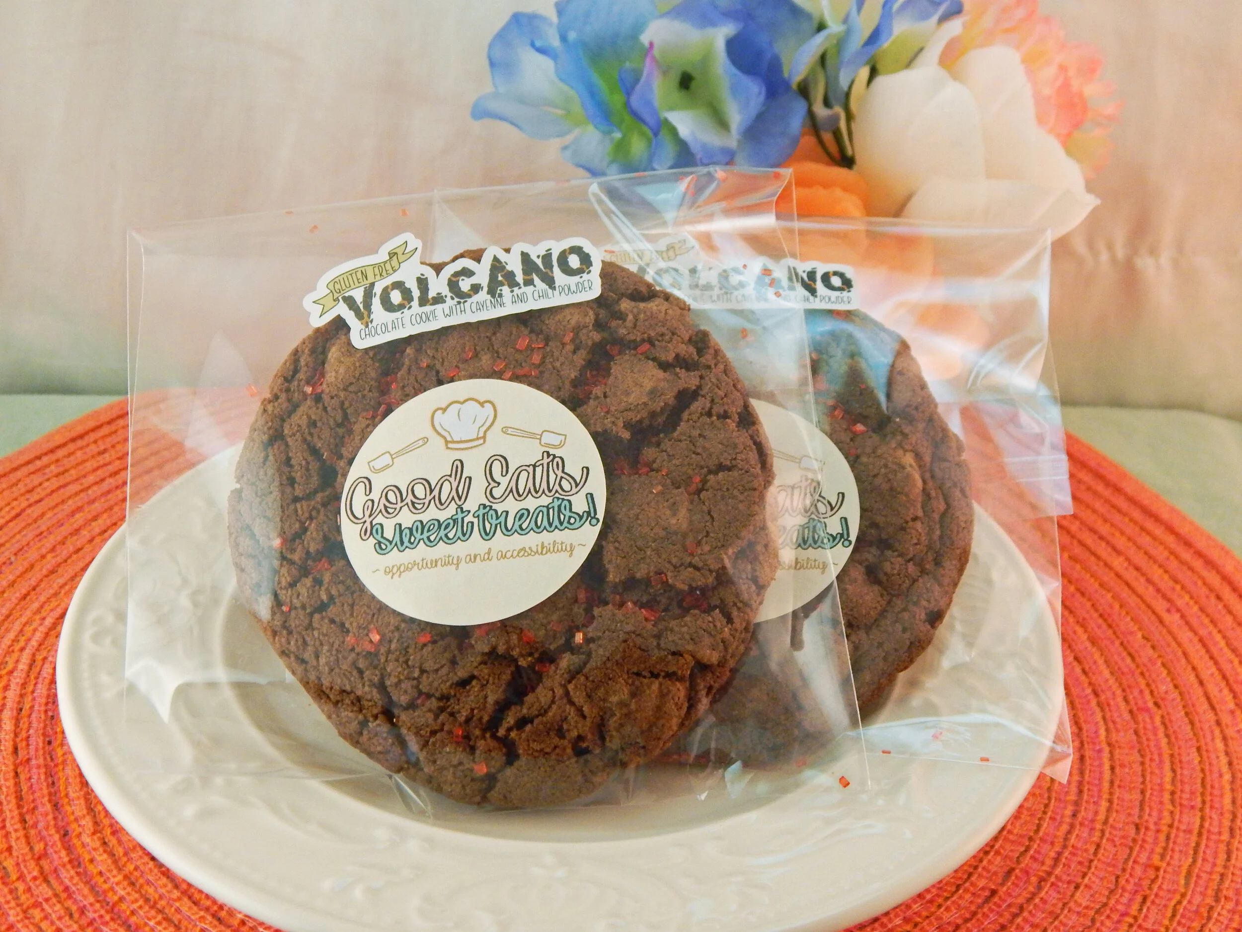 Volcano Cookie — Good Eats, Sweet Treats